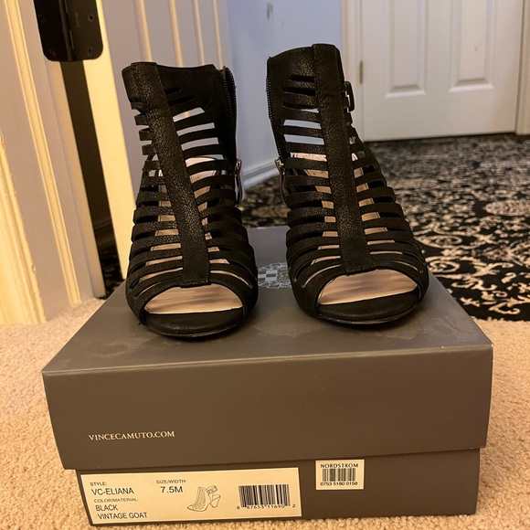 Vince Camuto strappy heels - Picture 2 of 7